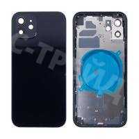 Корпус для iPhone 12 (1 Sim) Черный