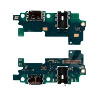 Шлейф для Samsung Galaxy A31 (A315F) плата системный разъем/разъем гарнитуры/микрофон - Премиум