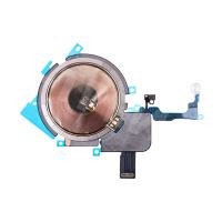 Шлейф для iPhone 15 Pro Max (A3106) на беспроводную зарядку/вспышку/микрофон