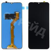 Дисплей для Tecno Camon 12 (CC7) в сборе с тачскрином Черный - Оптима