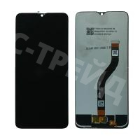 Дисплей для Samsung Galaxy A20s (A207F) в сборе с тачскрином Черный - Оптима