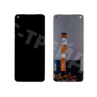 Дисплей для Realme 6s (RMX2002) в сборе с тачскрином Черный - Оптима