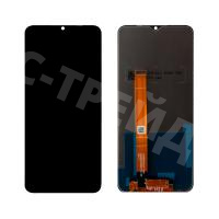 Дисплей для Realme C21Y (RMX3263) в сборе с тачскрином Черный - Оптима