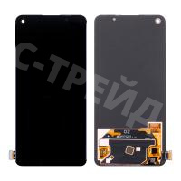 Дисплей для Realme GT Neo 3T (RMX3371) в сборе с тачскрином Черный - (OLED)