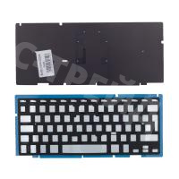 Подсветка клавиатуры для ноутбука MacBook Pro 17" A1297 (2009-2011, Г-образный Enter RU) Черный
