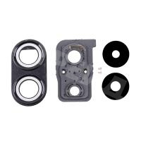 Стекло камеры для Xiaomi Poco X7 Pro (2412DPC0AG) в сборе с рамкой Черный