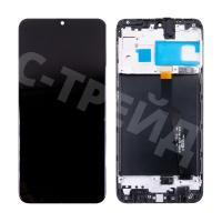 Дисплей для Samsung Galaxy A10 (A105F) модуль c рамкой Черный - Оптима
