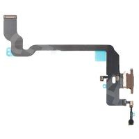 Шлейф для iPhone Xs (A2097/A1920) на системный разъем/микрофон Золото