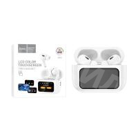 Беспроводные наушники Bluetooth Hoco EW72 (TWS, с дисплеем, вакуумные) Белый