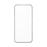 Защитное стекло "Стандарт" для iPhone 15 Pro Черный (Полное покрытие)