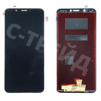 Дисплей для Huawei Honor 7C Pro/Y7 2018/Y7 Prime 2018 (LND-AL30) в сборе с тачскрином Черный - Оптима