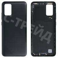 Задняя крышка для Samsung Galaxy A02s (A025F) Черный