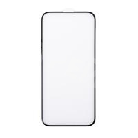 Защитное стекло "Премиум" для iPhone 15 Plus Черный (Закалённое+, полное покрытие)