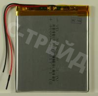 Аккумулятор универсальный 367590p 3,7v Li-Pol 4000 mAh (3.6*75*90 mm)