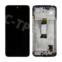 Дисплей для Xiaomi Poco M6 4G (2404APC5FG) модуль с рамкой Черный - OR