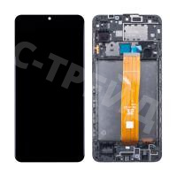 Дисплей для Samsung Galaxy A12 (A125F) модуль c рамкой Черный - OR Ref. (SP)