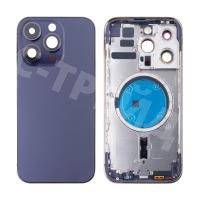 Корпус для iPhone 14 Pro (A2891) (1 Sim) Темно-фиолетовый - Премиум