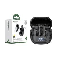 Беспроводные наушники Bluetooth Acefast W2 (TWS, вакуумные, с диплеем, активное шумоподавление) Черный