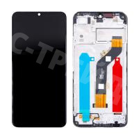 Дисплей для Infinix Hot 20i (X665E) модуль с рамкой Черный - OR