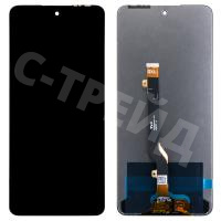 Дисплей для Infinix Note 10 Pro (X695C) в сборе с тачскрином Черный - Оптима