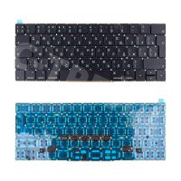 Клавиатура для ноутбука MacBook Pro 13"/Pro 15" A1706/A1707 (2016-2017, Г-образный Enter RU) Черный