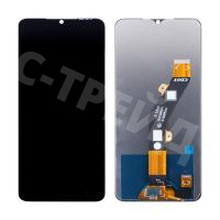Дисплей для Infinix Smart 7 (X6515) в сборе с тачскрином Черный - Оптима