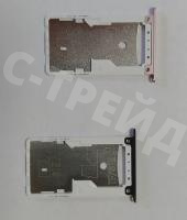 Держатель SIM для Xiaomi Redmi Note 4X (MBE6A5) Черный