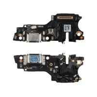 Шлейф для OPPO A53 (CPH2127) плата на системный разъем/разъем гарнитуры/микрофон