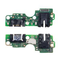 Шлейф для Infinix Smart 8 Pro (X6525B) плата на системный разъем/разъем гарнитуры/микрофон - Премиум