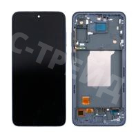 Дисплей для Samsung Galaxy A55 5G (A556E) модуль с рамкой Черный - (OLED) (Full Size)