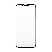 Стекло для переклейки iPhone 14 Plus (A2887) с OCA пленкой Черный - OR (Mitsubishi)