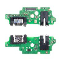 Шлейф для Tecno Pova 6 Neo (LI6) плата на системный разъем/разъем гарнитуры/микрофон - Премиум