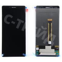 Дисплей для Nokia 7 Plus (TA-1046) в сборе с тачскрином Черный - Оптима