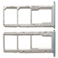 Держатель SIM для Huawei Honor 9A/Y6p/Y5p (MOA-LX9N/MED-LX9N/DRA-LX9) Голубой