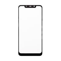Стекло для переклейки Xiaomi Pocophone F1 в сборе с OCA пленкой Черный - OR (Mitsubishi)