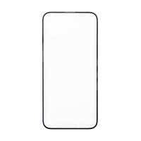 Защитное стекло "Стандарт" для iPhone 15 Plus Черный (Полное покрытие)