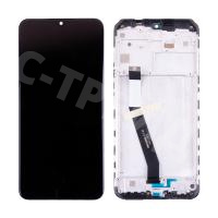 Дисплей для Xiaomi Redmi 9 (M2004J19G) модуль с рамкой Черный - OR (SP)