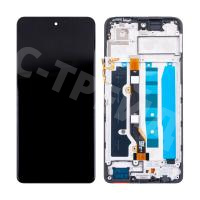 Дисплей для Tecno Spark 20 Pro (KJ6) модуль с рамкой Черный - OR