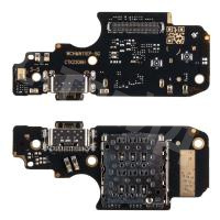 Шлейф для Xiaomi Poco X4 Pro 5G (2201116PG) плата системный разъем/разъем SIM/микрофон