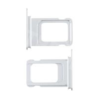 Держатель SIM для iPhone 17 Pro/17 Pro Max (1 Sim) (A3523/A3526) Серебро
