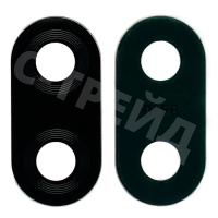 Стекло камеры для Xiaomi Redmi 7 (M1810F6LG) Черный