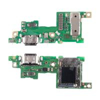 Шлейф для Infinix Note 50 Pro 4G (X6855) плата на системный разъем/разъем SIM/микрофон - Премиум