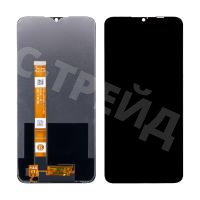 Дисплей для Realme C3/5/6i/OPPO A5 2020/A9 2020/A31 (RMX2020/RMX1927/RMX2001/CPH1931/CPH1941/CPH2015) в сборе с тачскрином Черный - OR