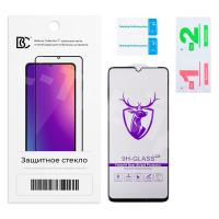 Защитное стекло "Премиум" для Xiaomi Redmi 13C 4G/Poco C65 Черный