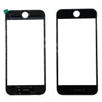 Стекло для переклейки iPhone 7 с OCA пленкой + рамка Черный - OR (Mitsubishi)