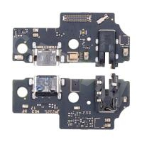 Шлейф для Samsung Galaxy A04 (A045F) плата системный разъем/разъем гарнитуры/микрофон - Премиум