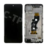 Дисплей для Tecno Spark 30 4G (KL6) модуль с рамкой Черный - OR