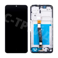 Дисплей для Samsung Galaxy A22s 5G (A226B) модуль c рамкой Черный - OR Ref. (SP)