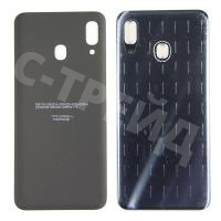 Задняя крышка для Samsung Galaxy A20 (A205F) Черный