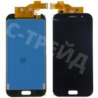 Дисплей для Samsung Galaxy A5 2017 (A520F) в сборе с тачскрином Черный - (In-Cell)